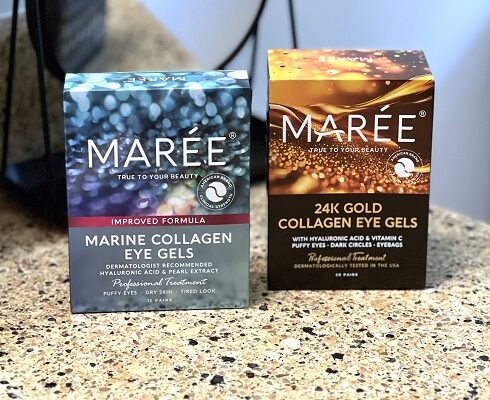 MARÉE Marine Collagen Eye Gels and 24K Gold Collagen Eye Gels for Redefining Your Self-Care Routine