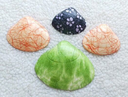 How to Use Natural Fiber Mulberry Paper to Decoupage Seashells