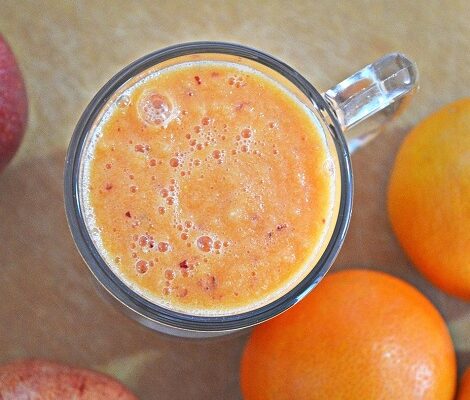 Orange Apple Fruit Smoothie Recipe