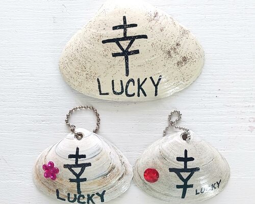 How to Make Painted Seashell Keychains and Purse Charms