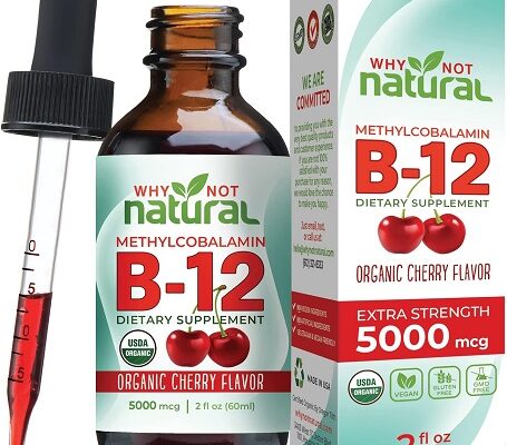 Natural Organic B-12 Dietary Supplement