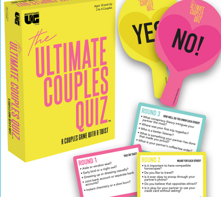 The Ultimate Couples Quiz Game with a Twist