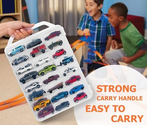 Plastic Storage Case for 48 Matchbox and Hot Wheel Toy Cars