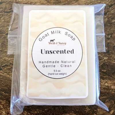 Fresh & Fancy Unscented Goat Milk Soap