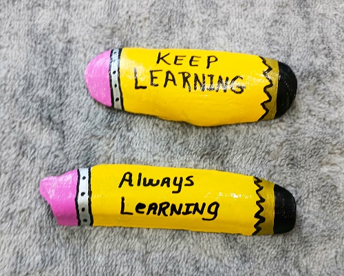 Hand Painted Designs on Razor Clam Shells Seashells