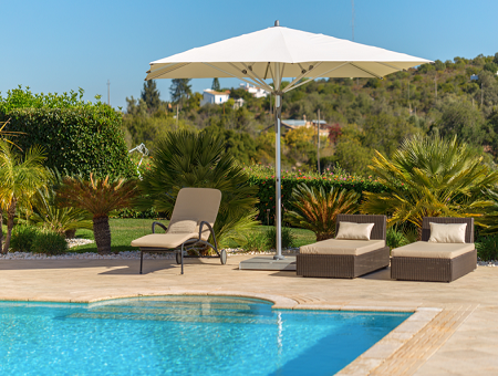 How To Style Pool Umbrellas for Resort Vibes