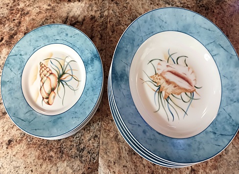 Beautiful Coastal Beach Design Dish Set