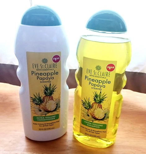 Pineapple Papaya Hair Shampoo and Conditioner