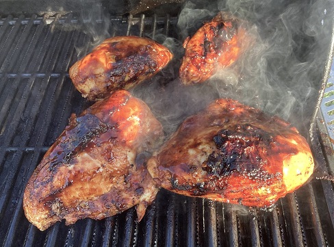 Grilled Honey BBQ Chicken Recipe