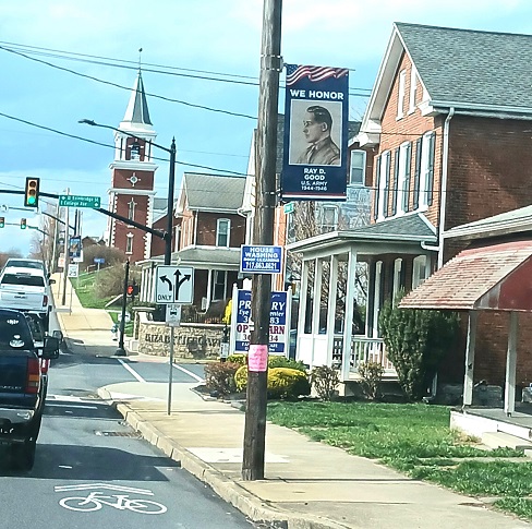 Hometown Heroes Banner in Elizabethtown