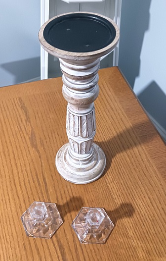 Beautiful Candle Holders from the Thrift Store