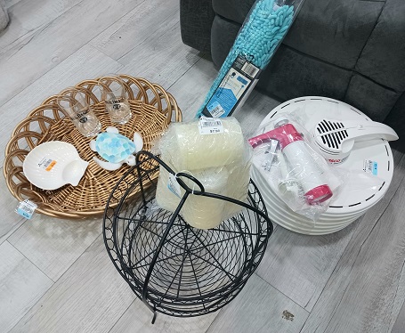 Thrifted Home Decor from Community Aid