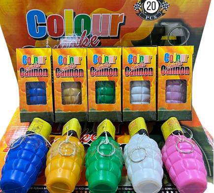 Understanding the Performance Differences Among Colourful Smoke Bombs