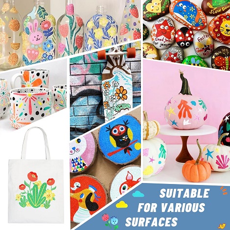 Tanmit Metallic Colors Acrylic Paint Markers