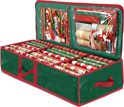 Gift Wrapping Paper Storage Organizer