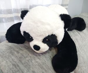 Weighted Plush Panda Bear Cuddle Pillow