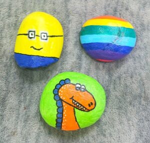 Hand Painted Rock Designs for Kids