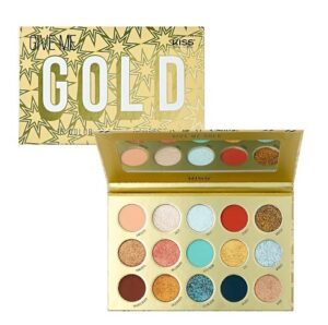 Kiss NEW YORK Professional Eyeshadow Palette with Glitter