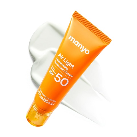 manyo Air Light Moisturizing Sunscreen Cream: Lightweight Hydration and SPF 50 Protection