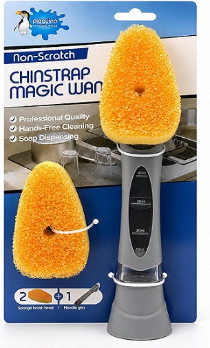 Pinguino Soap Dispensing Magic Wand Makes Washing Dishes a Breeze!