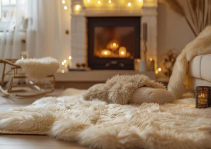 Fashionable Rugs for Your Home: Sheepskin for Modern Living Rooms
